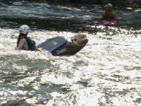 Jess handpaddles - Lower Nolichucky, TN