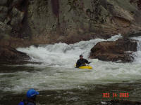 John runs Razorback, Wilson Creek, NC - #3